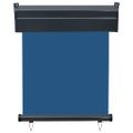 vidaXL Bočná markíza na balkón 60x250 cm, modrá