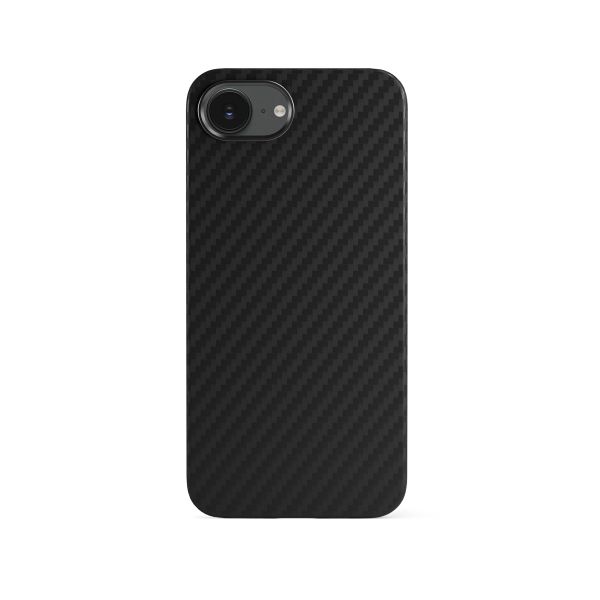 Epico Mag+ Carbon Case for iPhone 16e/17e černá