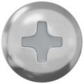 vidaXL Skrutka 7792 ks Strieborná 9,8 x 35 mm Železo