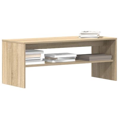 vidaXL TV skrinka farba dubu sonoma 100x40x40 cm drevotrieska