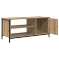 vidaXL TV skrinka 100 x 40 x 45 cm Remeselný dub Kompozitné drevo
