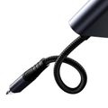 Audio adaptér Ugreen US211 Lightning na audio adaptér Mini Jack 3,5 mm 0,1 m (čierny)