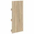 vidaXL Regál na časopisy Sonoma dub 43 x 11 x 102 cm Kompozitné drevo