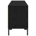 vidaXL TV skrinka 150 x 30 x 44,5 cm Čierny dub Kompozitné drevo