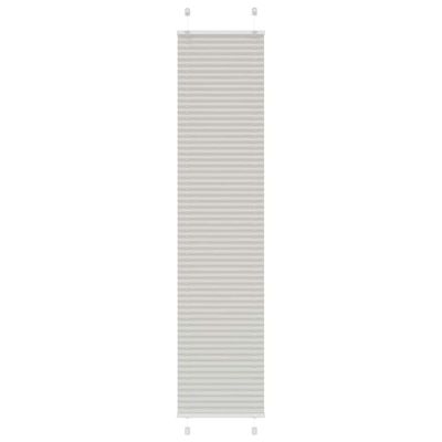 vidaXL plisovaná roleta svetlosivá 45x200 cm šírka látky 44,4 cm