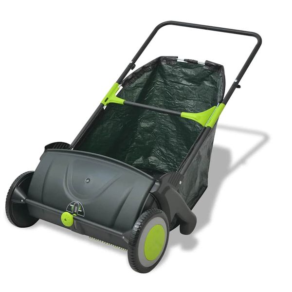 vidaXL Zametač trávnika, 103 L