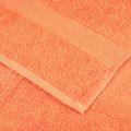 vidaXL Prémiové umývacie utierky SOLUND 2 ks oranžové 30x30 cm 600 g/m²