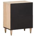 vidaXL Nočný stolík 50x33x60 cm, mangový masív