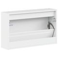 vidaXL Nástenný botník HOORN 71 x 17 x 43 cm Kompozitné drevo