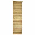 vidaXL Záhradná kôlňa 123x50x171 cm, impregnovaná borovica