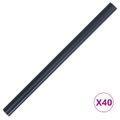 vidaXL Záhradné ochranné clony 70 x 0,19 m PVC Tmavo šedá