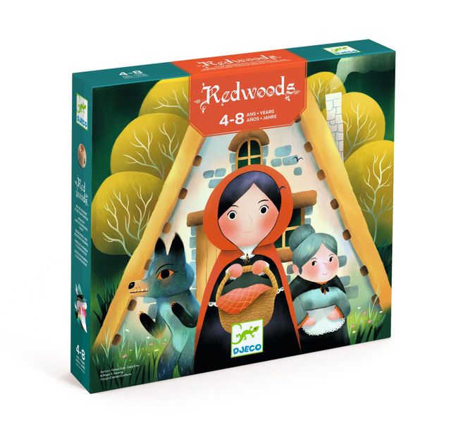 Hra na pamäť a spoluprácu Červená čiapočka