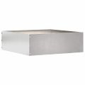 vidaXL Obrubník trávnika 6 ks 40 x 40 x 13 cm Nehrdzavejúca oceľ