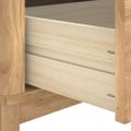 vidaXL Lavica do chodby FLORO Včelí hnedý 115 x 40 x 45 cm