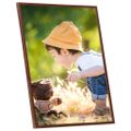 vidaXL Fotorámiky na stenu, koláž 3 ks, bronzové 40x50 cm, MDF