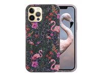Zadní kryt pro mobilní telefon - 100% recyklovaný plast - tropická plameňák - pro Apple iPhone 13 Pro