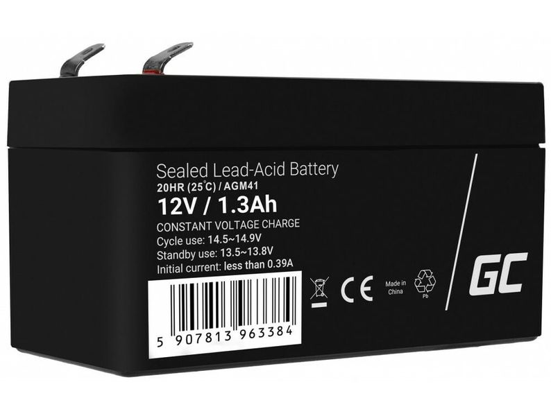 Green Cell AGM41 AGM batéria 12V 1.3Ah
