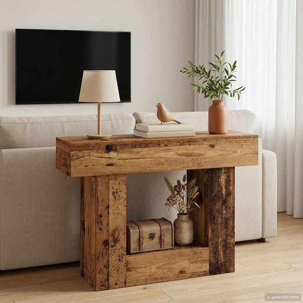 vidaXL Staré drevo 101 x 30 x 74 cm