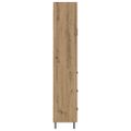vidaXL Highboard 2 ks Remeselný dub 69,5 x 34 x 180 cm