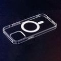 Anti Shock 1,5 mm Mag puzdro pre Samsung Galaxy S23 priehľadné veľký otvor