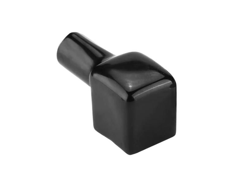 Ochranná krytka na svorku batérie čierna, veľkosť 16x16x14mm