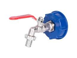 STREND PRO Sada Strend Pro, ventil 1/2" (Zn redukcia 3/4") + plastová redukcia 60 mm + výpust 3/4" , na IBC nádrž, MOSADZ