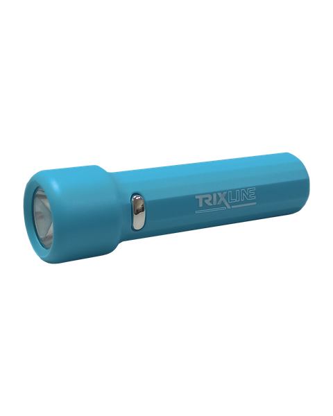 TR 070M 1W LED nabíjacia baterka modrá Trixline
