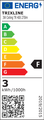 Bodové LED svetlo 3W TR 400 / 3497 Zlatá TRIXLINE