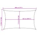 vidaXL Tieniaca plachta 160 g/m² bledozelená 5x8 m HDPE