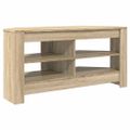 vidaXL RohováTVskriňa 102 x 40,5 x 45 cm Sonoma dub Kompozitné drevo