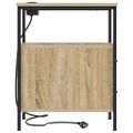 vidaXL Nočný stolík Sonoma dub 30 x 48 x 61 cm Kompozitné drevo