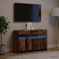 vidaXL TV skrinka 91 x 34 x 61 cm Staré drevo Kompozitné drevo