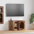 vidaXL TV skrinka ELST 60 x 35 x 40 cm Staré drevo Kompozitné drevo