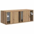 vidaXL TV nástenná skriňa 78,5 x 31 x 29,5 cm Remeselnícky dub