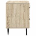 vidaXL Nočný stolík Dub sonoma 62 x 34,5 x 47,5 cm Kompozitné drevo