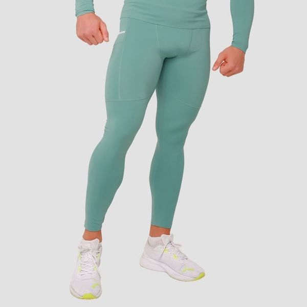 Kompresné legíny High Blue - GymBeam, veľkosť L