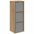 vidaXL Servírovacia skriňa Remeselný dub 30,5 x 27 x 84,5 cm