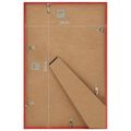 vidaXL Fotorámiky na stenu alebo stôl 3 ks červené 28x35 cm MDF