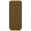 vidaXL Komoda medovo-hnedá 74x35x80 cm masívne borovicové drevo