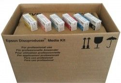 DVD mediakit Epson Discproducer PP-50/PP-100 (900ks DVD-R 4.7GB VO +1 sada náplní PJICx)