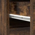 vidaXL Highboard Dub dymový 37,5x35x180 cm Upravené drevo