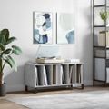 vidaXL Skrinka na platne betónovosivá 100x38x48 cm kompozitné drevo