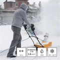 Predlužovací kábel Weatherproof EMOS P01410W spojka 10 m / modrý / silikon / 1,5 mm2