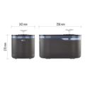 Vodná fontána EMOS H6102 GoSmart, 2,6 l, sivá, Wi-Fi