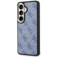 Puzdro Guess 4G Embossed Ring MagSafe pre Samsung Galaxy S26 modré