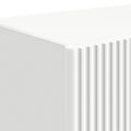 vidaXL TV nástenná skriňa 59,5 x 31 x 100 cm Biela Kompozitné drevo