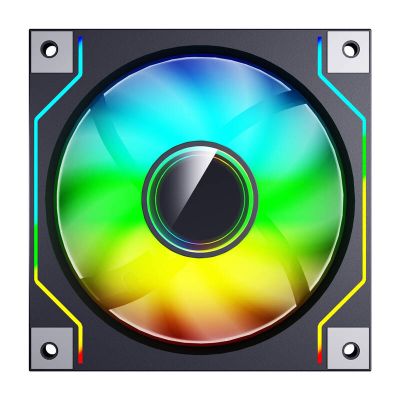 Počítačový ventilátor Darkflash DM20 (čierny)