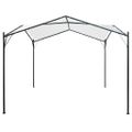 vidaXL Altánok 3x3x2,6 m, biely 180 g/m²