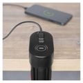 Predĺžovací kábel EMOS P1311PD 1,5m/3 zásuvky/vypínač/uchytenie na stôl/USB/čierny/PVC/1,5mm2