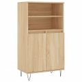 vidaXL Vysoká skrinka dub sonoma 60x36x110 cm spracované drevo